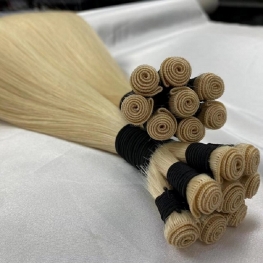 Hand-tied Weft